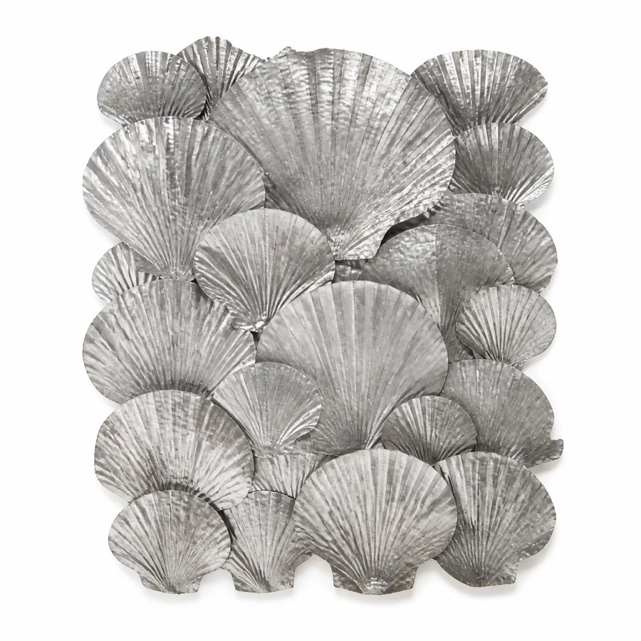Giant Scallop Wall Art — Aluminium Sheet · single bold scallop form