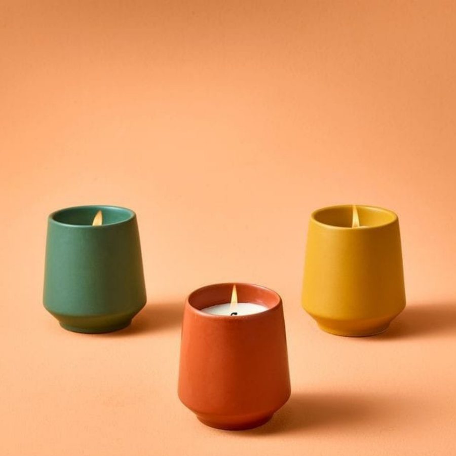 Glazed Tapered Tumbler — Ceramic · matte colour glaze · tapered