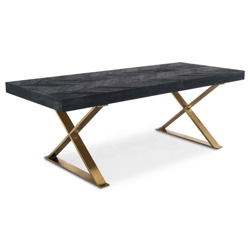Metal furniture and table bases